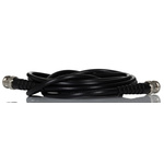 RS PRO Male BNC to Male BNC Coaxial Cable, 3m, RG58 Coaxial, Terminated