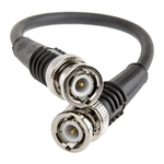 TE Connectivity Coaxial Cable, 250mm, RG58 Coaxial, Terminated