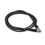 TE Connectivity Male BNC to Male BNC Coaxial Cable, 1.5m, RG58 Coaxial, Terminated