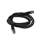 TE Connectivity Male BNC to Male BNC Coaxial Cable, 2m, RG58 Coaxial, Terminated