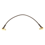 TE Connectivity Male SMB to Male SMB Coaxial Cable, 250mm, RG174 Coaxial, Terminated