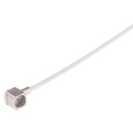 Radiall Male MMS to Unterminated Coaxial Cable, 200mm, Terminated