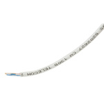 RS PRO 4 Core CW1308 Telephone Cable, White Sheath, 100m