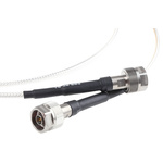 Radiall Male N Type to Male N Type Coaxial Cable, 1.8m, Terminated