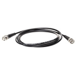 Telegartner Male BNC to Male BNC Coaxial Cable, 1.5m, RG58C/U Coaxial, Terminated