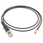 Atem Male BNC to Male SMB Coaxial Cable, 1m, RG174 Coaxial, Terminated