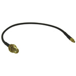 RF Solutions Female SMA to Male MMCX Coaxial Cable, 200mm, Terminated