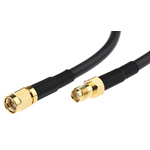 Mobilemark Female SMA to Male SMA Coaxial Cable, 300mm, RF195 Coaxial, Terminated