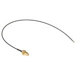RS PRO Female RP-SMA to Female U.FL Coaxial Cable, 300mm, RF Coaxial, Terminated
