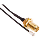 RS PRO Female RP-SMA to Female U.FL Coaxial Cable, 200mm, RF Coaxial, Terminated