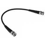 Cinch 415 Series Male BNC to Male BNC Coaxial Cable, 304.8mm, RG58 Coaxial, Terminated