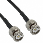 Cinch Connectors 415 Series Male BNC to Male BNC Coaxial Cable, 304.8mm, Belden 8218 Coaxial, Terminated