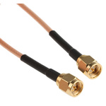 Cinch 415 Series Male SMA to Male SMA Coaxial Cable, 1.219m, RG316 Coaxial, Terminated