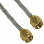 Cinch 415 Series Male SMA to Male SMA Coaxial Cable, 203.2mm, Hand Formable 0.141 Coaxial, Terminated