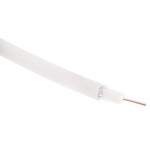 RS PRO SDI Coaxial Cable, 100m, RG6 Coaxial, Unterminated