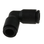 Legris LF3000 Series Elbow Tube-toTube Adaptor, Push In 6 mm to Push In 6 mm, Tube-to-Tube Connection Style