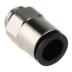 Legris LF3000 Series Straight Threaded Adaptor, G 1/4 Male to Push In 10 mm, Threaded-to-Tube Connection Style