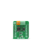 MikroElektronika MIKROE-4229, DAC 8 Click 16-bit DAC Add On Board for mikroBUS for DAC8554IPWR