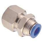 RS PRO PMF-G Series Bulkhead Threaded-to-Tube Adaptor, Threaded-to-Tube Connection Style