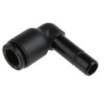 Legris LF3000 Series Elbow Tube-toTube Adaptor, Push In 6 mm to Push In 6 mm, Tube-to-Tube Connection Style