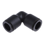 Legris LF3000 Series Elbow Tube-toTube Adaptor, Push In 12 mm to Push In 12 mm, Tube-to-Tube Connection Style