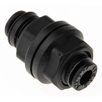 Legris LF3000 Series Bulkhead Tube-to-Tube Adaptor, Push In 4 mm to Push In 4 mm, Tube-to-Tube Connection Style
