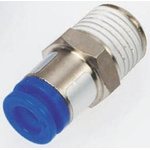 SMC KC Series, R 1/4, Threaded-to-Tube Connection Style