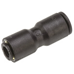 Legris LF3000 Series Straight Tube-to-Tube Adaptor, Push In 6 mm to Push In 8 mm, Tube-to-Tube Connection Style