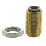 SMC KQ2 Series Bulkhead Tube-to-Tube Adaptor, Push In 8 mm to Push In 8 mm, Tube-to-Tube Connection Style