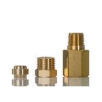 Norgren ENOTS Series Straight Threaded Adaptor, R 1/8 Male to Push In 1/4 in, Threaded-to-Tube Connection Style