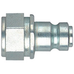 CEJN 115 Series Straight Threaded Adaptor, G 1/4 Female to G 1/4 Female, Threaded-to-Tube Connection Style