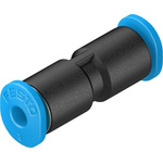 Festo QSM Series Reducer Nipple, Push In 4 mm to Push In 3 mm, Tube-to-Tube Connection Style, 153326