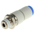 SMC KS Series, R 1/8, Threaded-to-Tube Connection Style