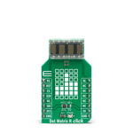 MikroElektronika Dot Matrix R Click HCMS-3906 Adapter Board for HCMS-3906 this is a Display Dev Kit MIKROE-4169