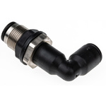 Legris LF3000 Series Bulkhead Tube-to-Tube Adaptor, Push In 8 mm to Push In 8 mm, Tube-to-Tube Connection Style
