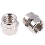 Legris LF3000 Series Straight Threaded Adaptor, G 3/8 Female to G 3/8 Female, Threaded Connection Style