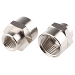 Legris LF3000 Series Straight Threaded Adaptor, G 1/4 Female to G 1/2 Female, Threaded Connection Style