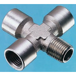 Legris Cross Threaded Adaptor, R 1/8 Male to G 1/8 Female, Threaded Connection Style