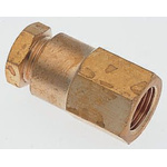 Norgren ENOTS Series Straight Threaded Adaptor, G 1/8 Female to Push In 4 mm, Threaded-to-Tube Connection Style