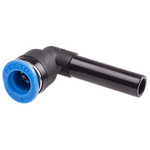 Festo QSL Series Elbow Tube-toTube Adaptor, Push In 6 mm to Push In 6 mm, Tube-to-Tube Connection Style, 153348