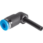 Festo QSL Series Elbow Tube-toTube Adaptor, Push In 12 mm to Push In 12 mm, Tube-to-Tube Connection Style, 153060