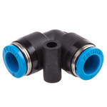 Festo QSL Series Elbow Tube-toTube Adaptor, Push In 8 mm to Push In 8 mm, Tube-to-Tube Connection Style, 153072