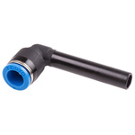 Festo QSL Series Elbow Tube-toTube Adaptor, Push In 8 mm to Push In 8 mm, Tube-to-Tube Connection Style, 153067