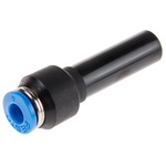 Festo QS Series Reducer Nipple, Push In 8 mm to Push In 4 mm, Tube-to-Tube Connection Style, 130622