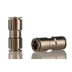 Festo NPQH Series Straight Tube-to-Tube Adaptor, Push In 6 mm to Push In 6 mm, Tube-to-Tube Connection Style, 578324