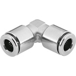 Festo Elbow Tube-toTube Adaptor, Push In 10 mm to Push In 10 mm, Tube-to-Tube Connection Style, 578273