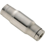 Legris LF3800 Series Straight Tube-to-Tube Adaptor, Push In 12 mm to Push In 12 mm, Tube-to-Tube Connection Style