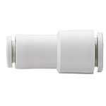 SMC KQ2 Series Straight Tube-to-Tube Adaptor, Push In 3.2 mm to Push In 4 mm, Tube-to-Tube Connection Style