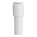 SMC KQ2 Series Straight Tube-to-Tube Adaptor, Push In 1/8 in to Push In 1/4 in, Tube-to-Tube Connection Style