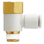 SMC KQ2 Series Elbow Threaded Adaptor, R 1/8 Female, Threaded Connection Style